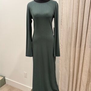 Reformation | Benedict Midi Dress Juniper (Small)